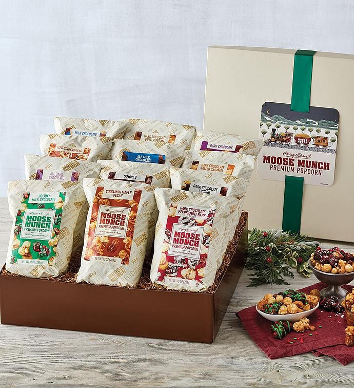 Moose Munch&#174; Premium Popcorn Ultimate Holiday Gift Box
